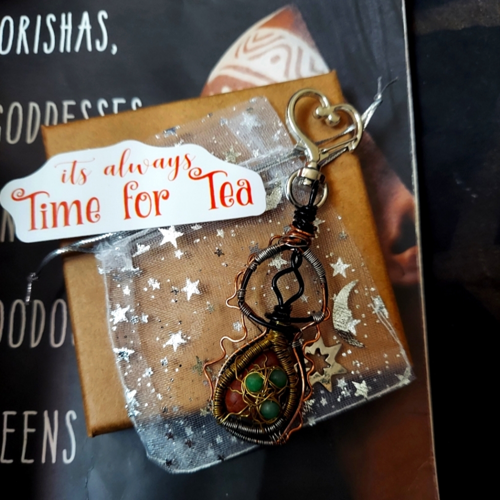 Self made talisman - one a kind Triple Moon Goddess *FREE shipping*